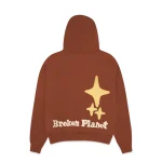 Broken Planet Market Choose Wisely Hoodie Brown