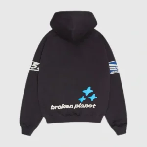 Broken Planet Escape To The Future Hoodie Black