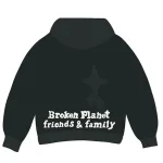 Broken Planet Market Dark Hours Vol. 2 Hoodie Soot Black