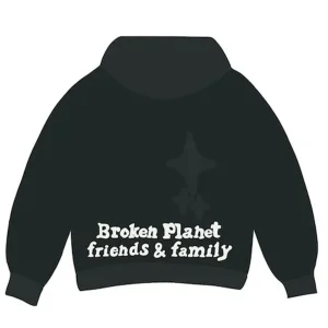 Broken Planet Market Dark Hours Vol. 2 Hoodie Soot Black