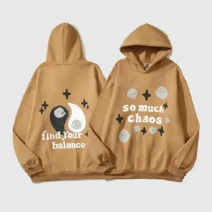 Broken Tai Chi Skull Hoodie