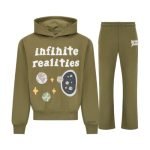 Broken Planet Tracksuit Olive Green