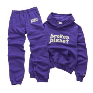 Broken Planet Tracksuit Purple